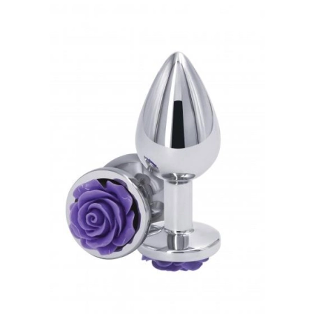NS Novelties Rose Buttplug Medium Purple-2394272