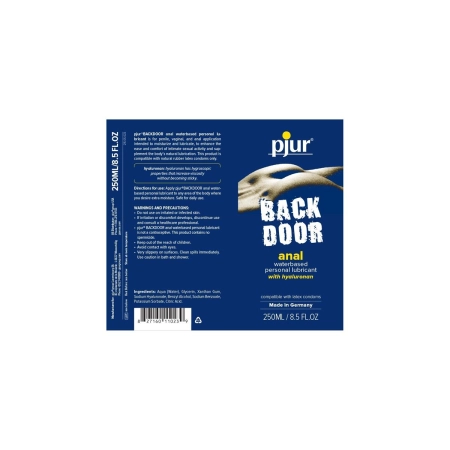 pjur Back Door Comfort Anal Glide 250 ml-39444