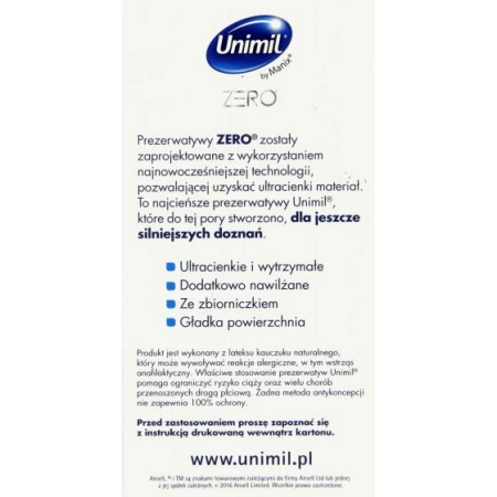 Unimil - Zero (10 sztuk)-42985