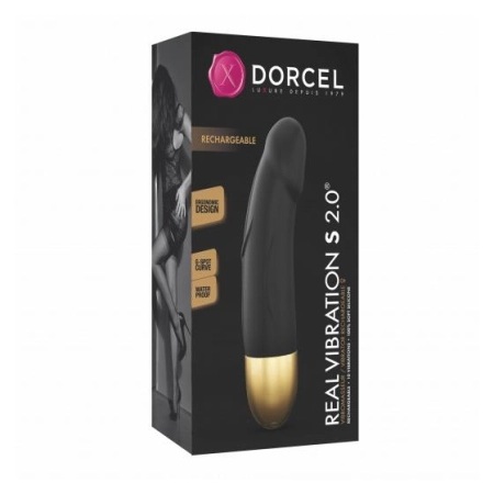 Dorcel Real Vibration S Black & Gold 2.0-957481